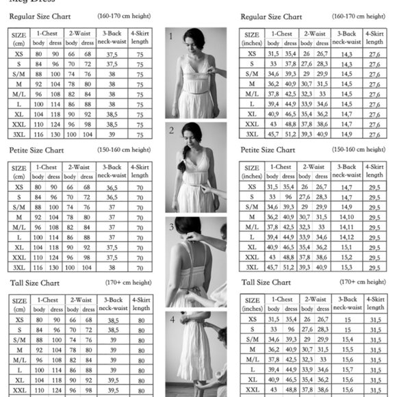 Little Women Atelier Meg Dress 3/4 Length Sleeve in White - Picture 15 of 15